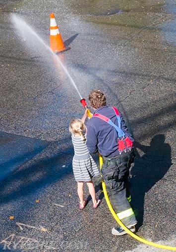 Rye FD Fire Prevention Week Open House 10/12/15.  Photo by Lt. Lester Millman 